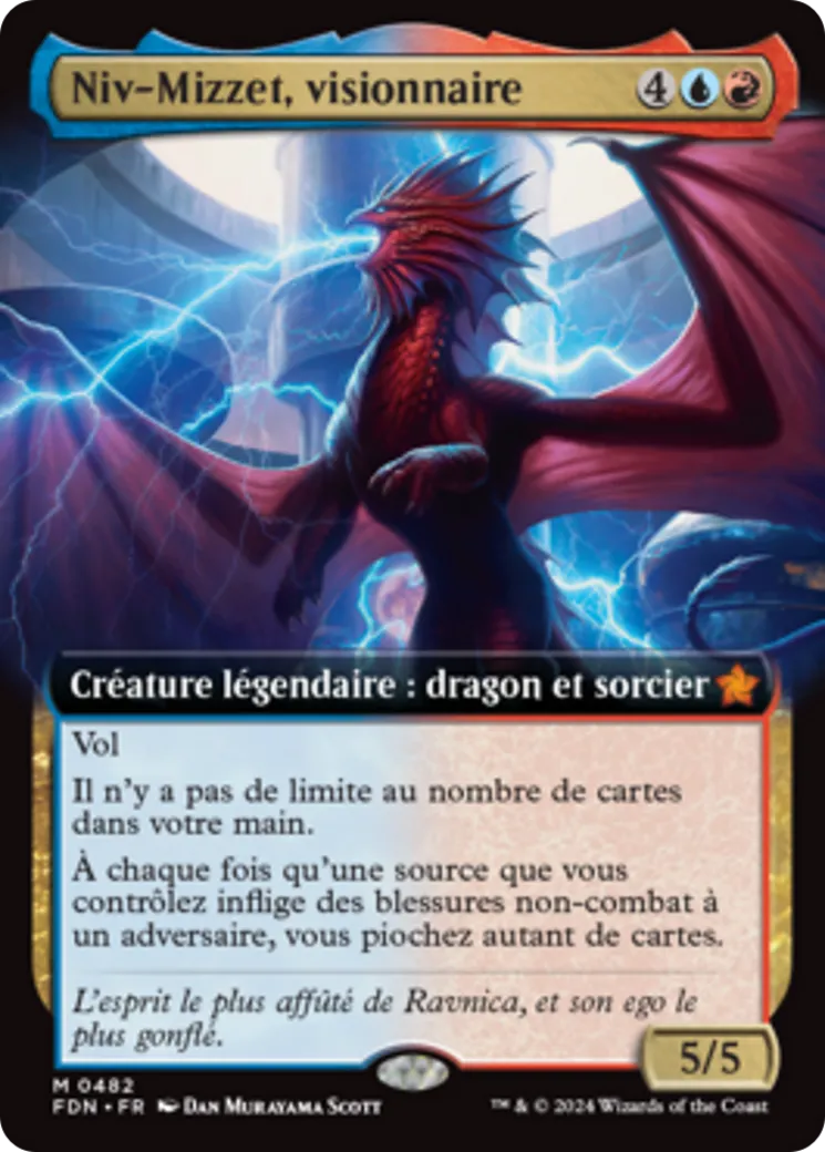 Niv-Mizzet, visionnaire — Foundations — Magic: The Gathering