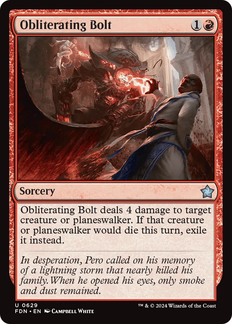 Éclair oblitérant — Foundations — Magic: The Gathering