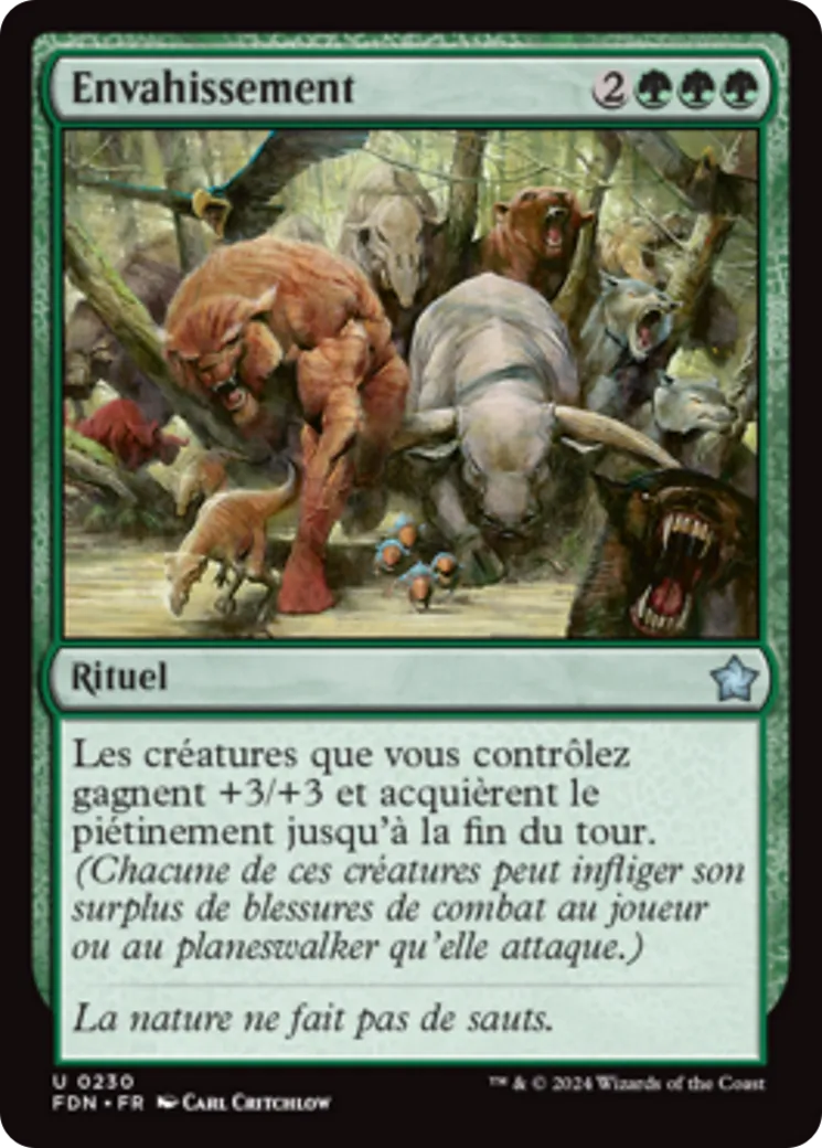 Envahissement — Foundations — Magic: The Gathering