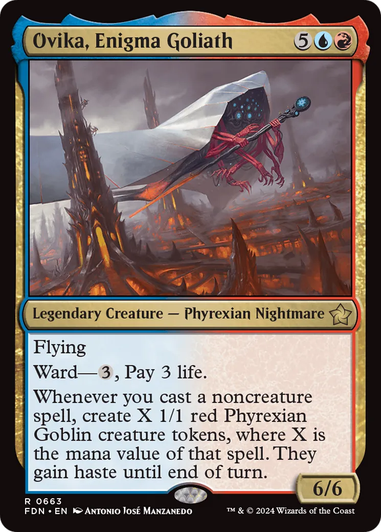 Ovika, goliath énigmatique — Foundations — Magic: The Gathering