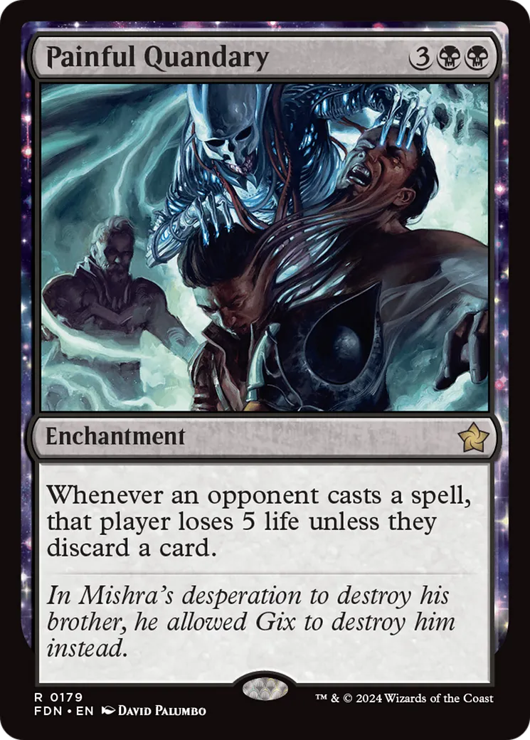 Painful Quandary — Foundations — Magic: The Gathering