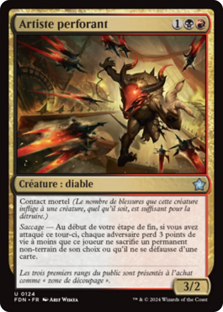 Artiste perforant — Foundations — Magic: The Gathering
