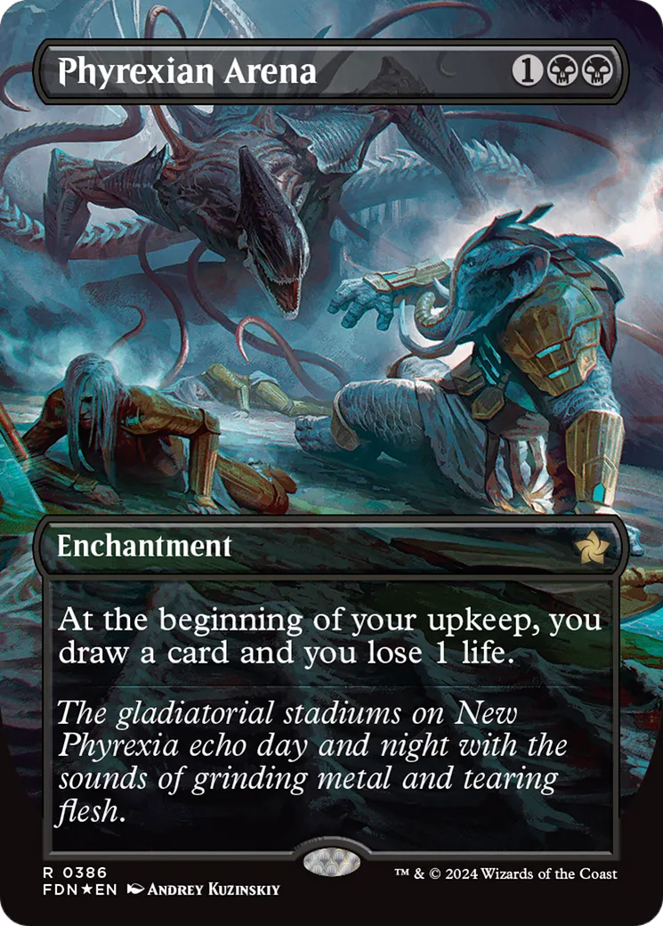 Phyrexian Arena — Foundations — Magic: The Gathering