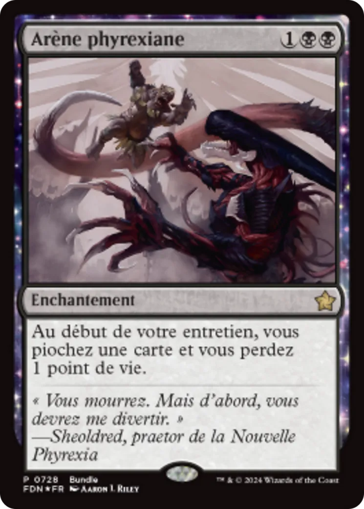 Arène phyrexiane — Foundations — Magic: The Gathering