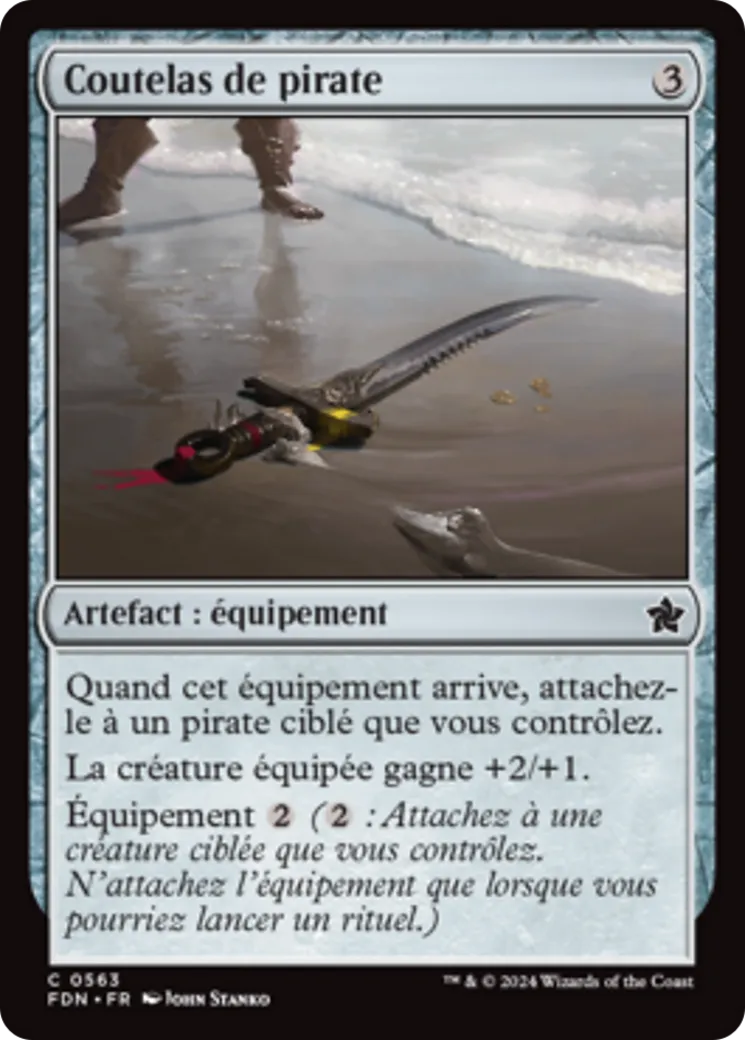 Coutelas de pirate — Foundations — Magic: The Gathering