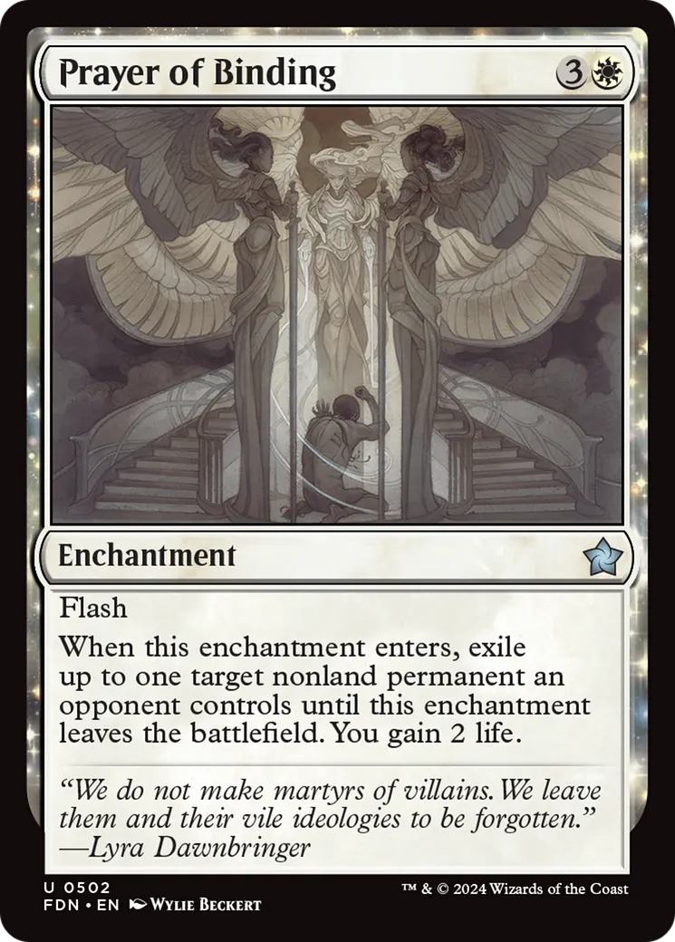 Prayer of Binding — Foundations — Magic: The Gathering