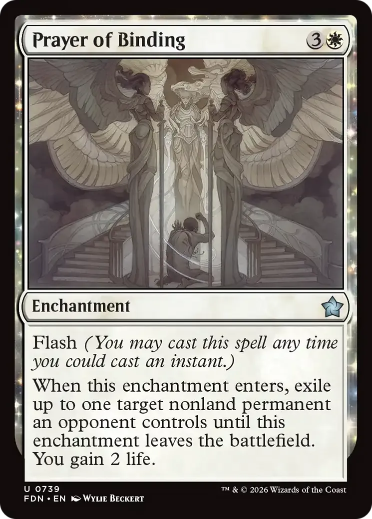 Prière d'emprisonnement — Foundations — Magic: The Gathering