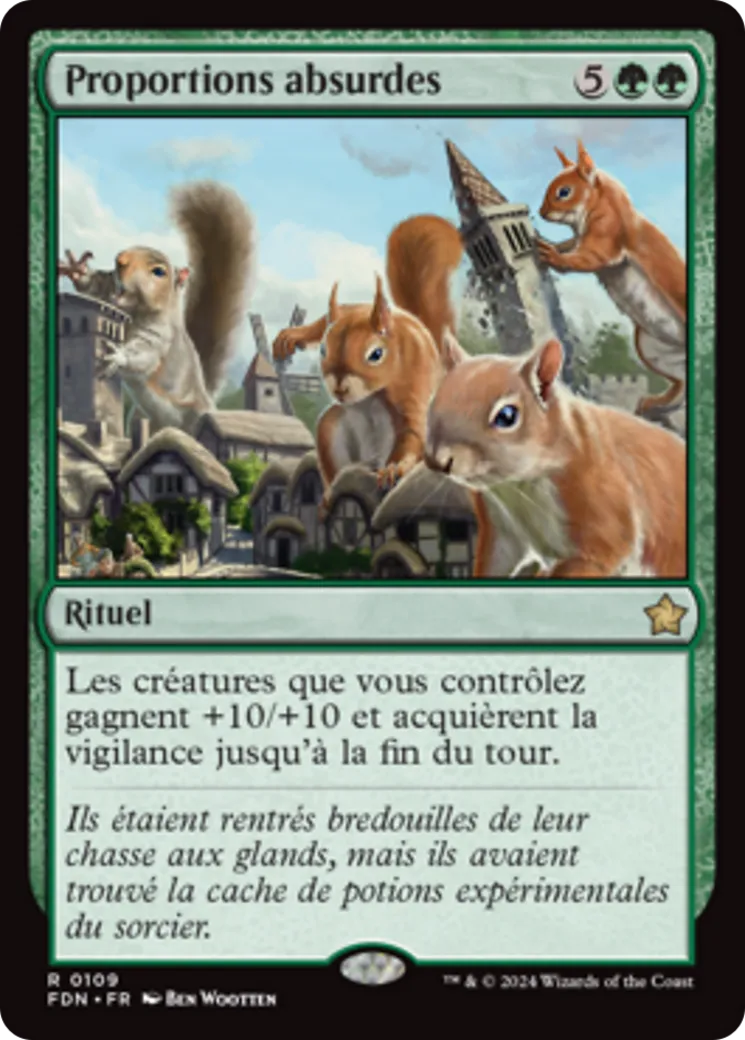 Proportions absurdes — Foundations — Magic: The Gathering