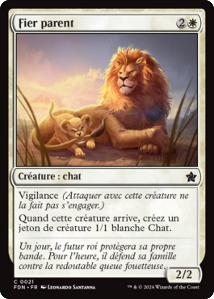 Fier parent — Foundations — Magic: The Gathering