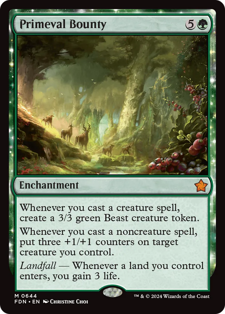 Don primitif — Foundations — Magic: The Gathering