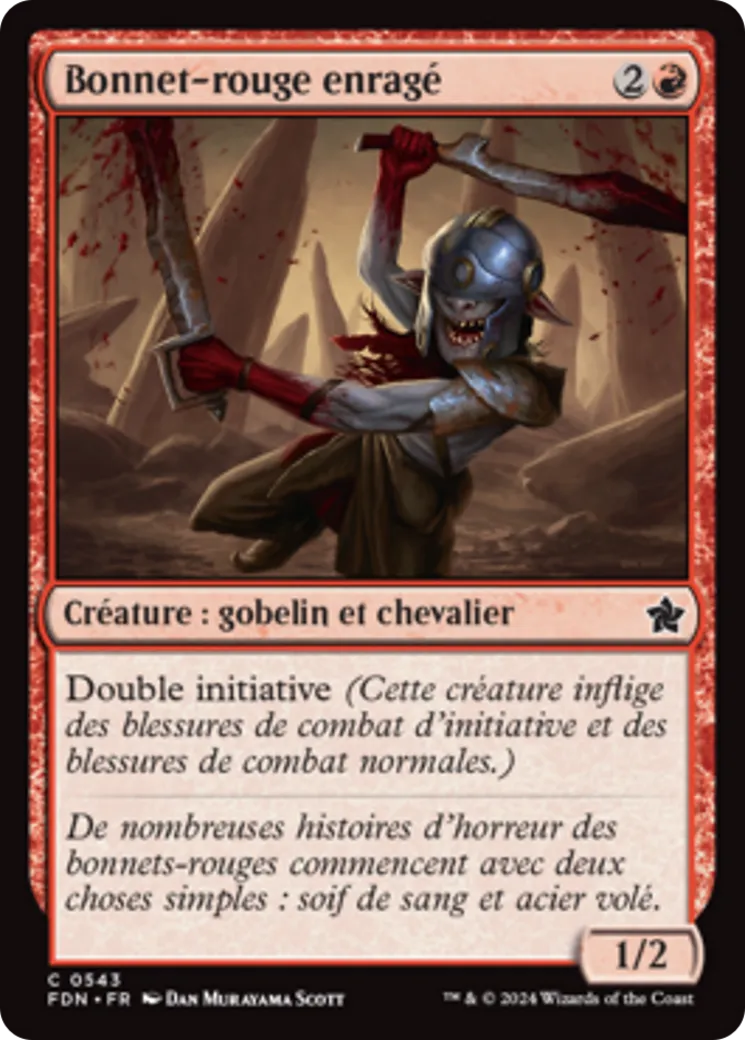 Bonnet-rouge enragé — Foundations — Magic: The Gathering