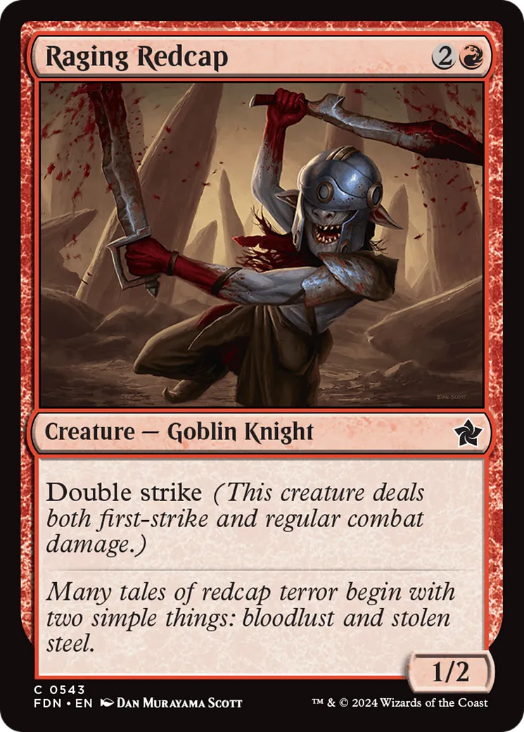 Raging Redcap — Foundations — Magic: The Gathering