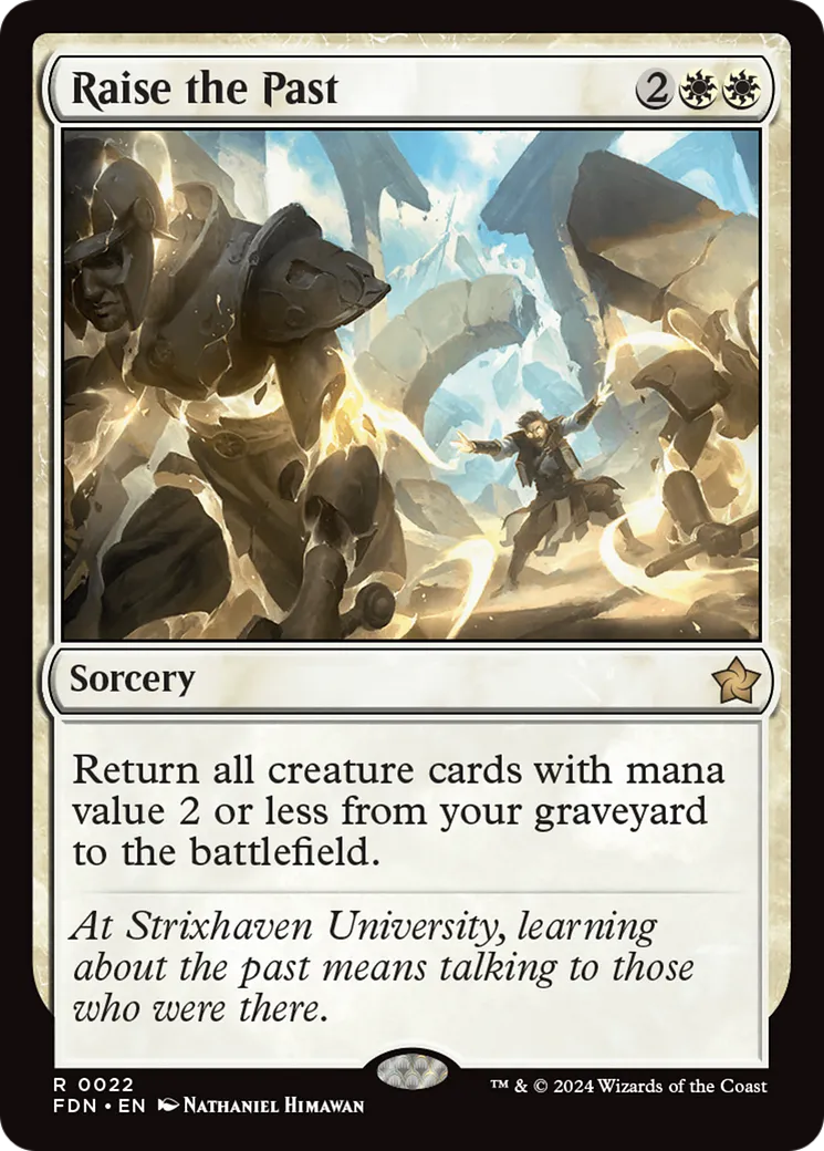 Raise the Past — Foundations — Magic: The Gathering