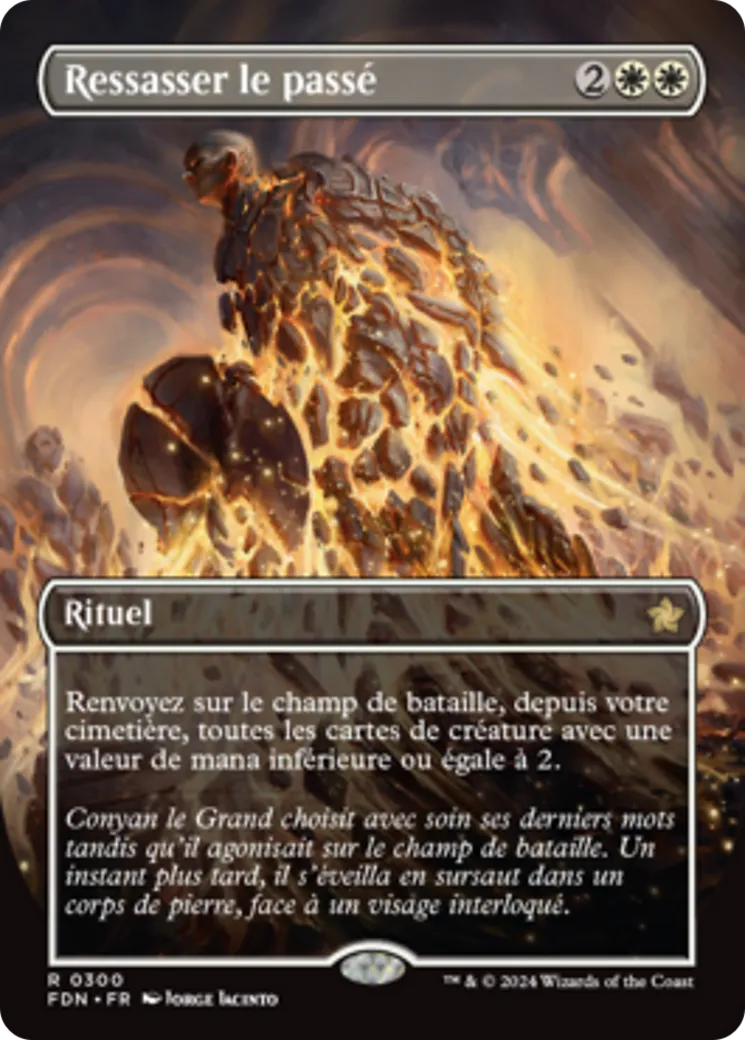 Ressasser le passé — Foundations — Magic: The Gathering
