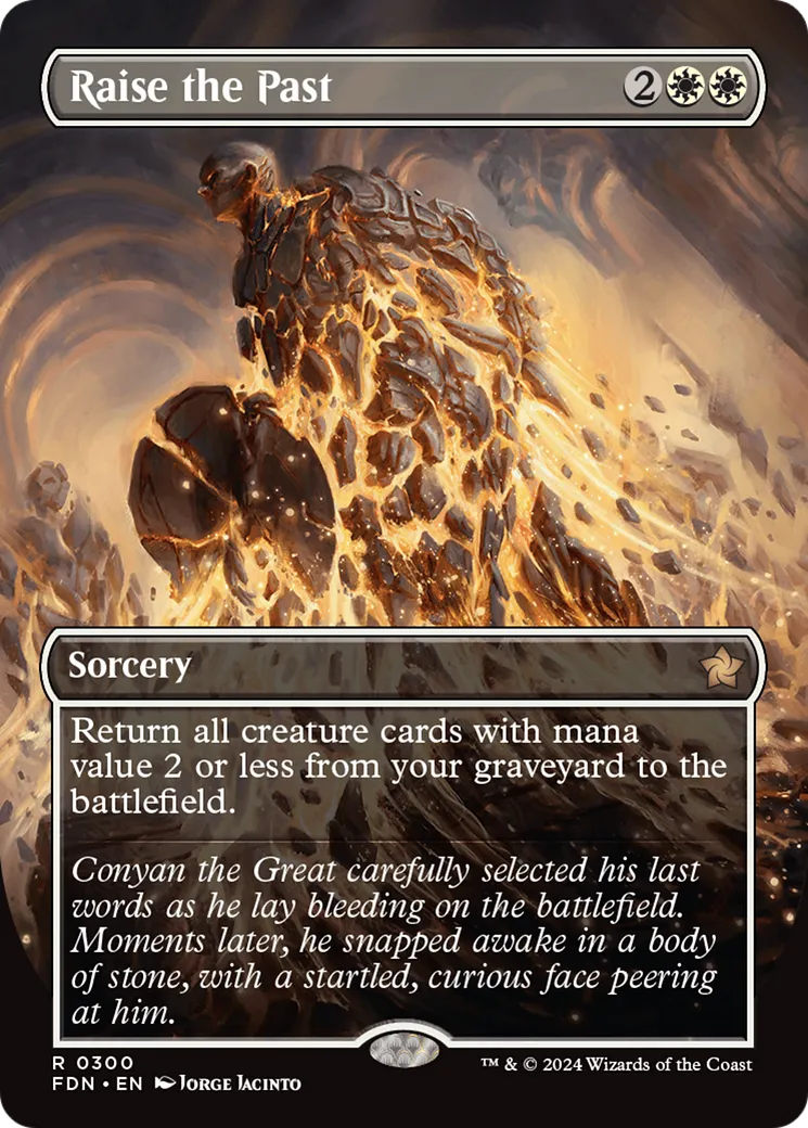 Raise the Past — Foundations — Magic: The Gathering