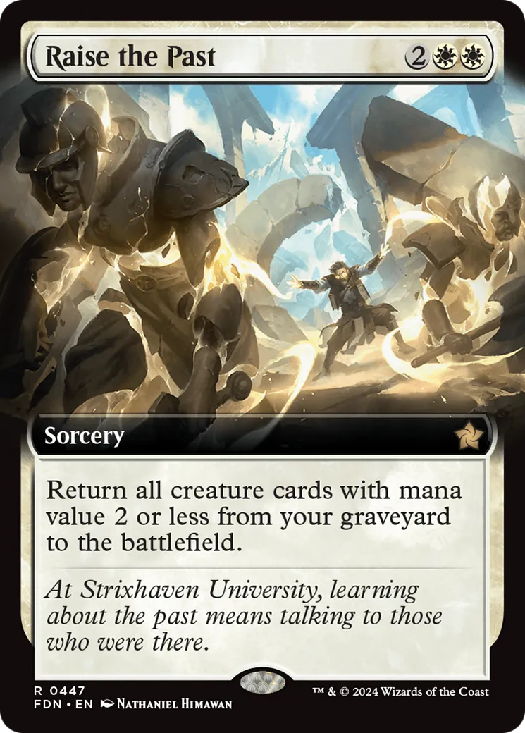 Raise the Past — Foundations — Magic: The Gathering