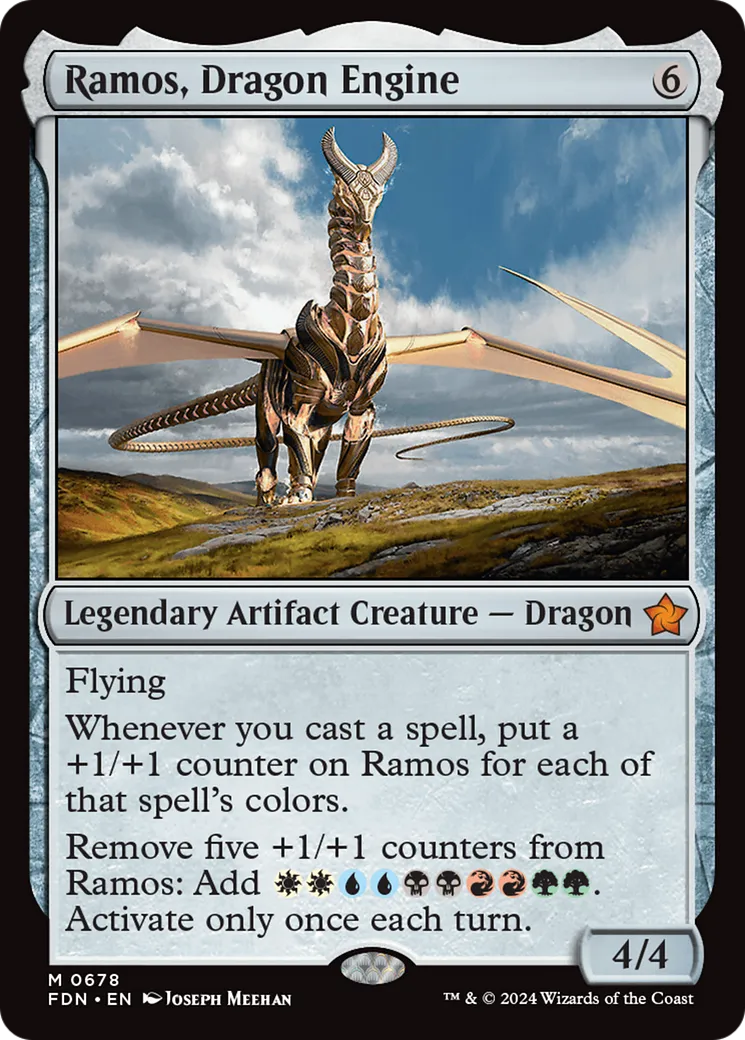 Ramos, dragon-machine — Foundations — Magic: The Gathering