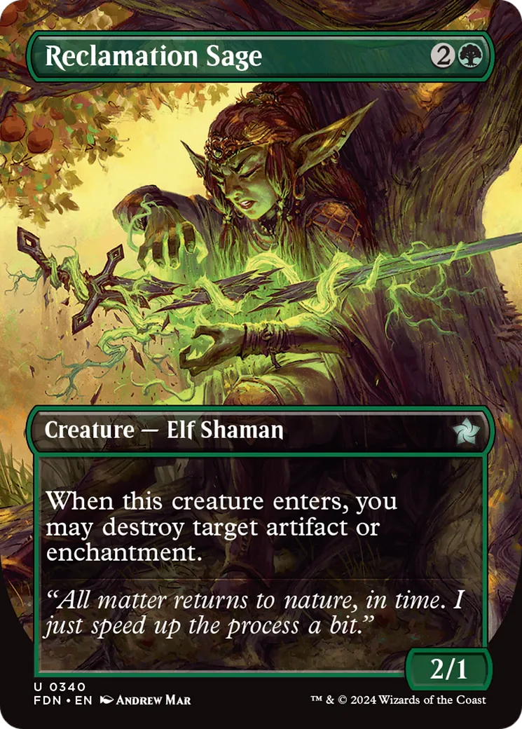 Sage du reboisement — Foundations — Magic: The Gathering