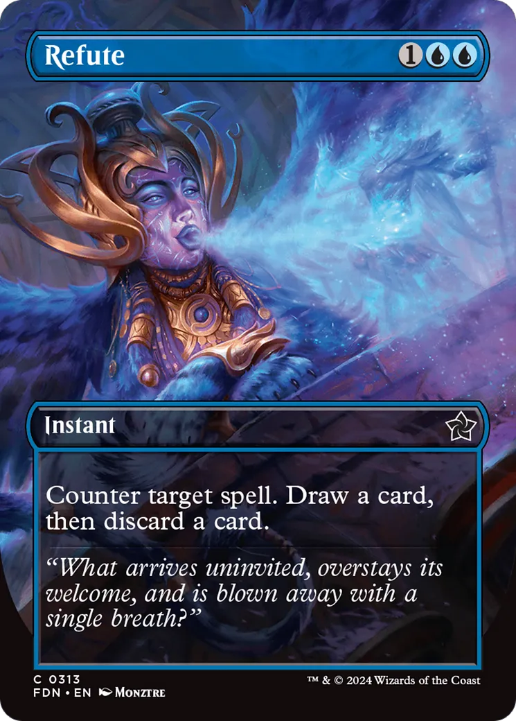 Refute — Foundations — Magic: The Gathering