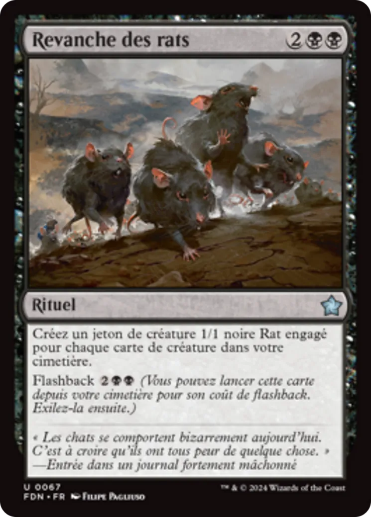 Revanche des rats — Foundations — Magic: The Gathering