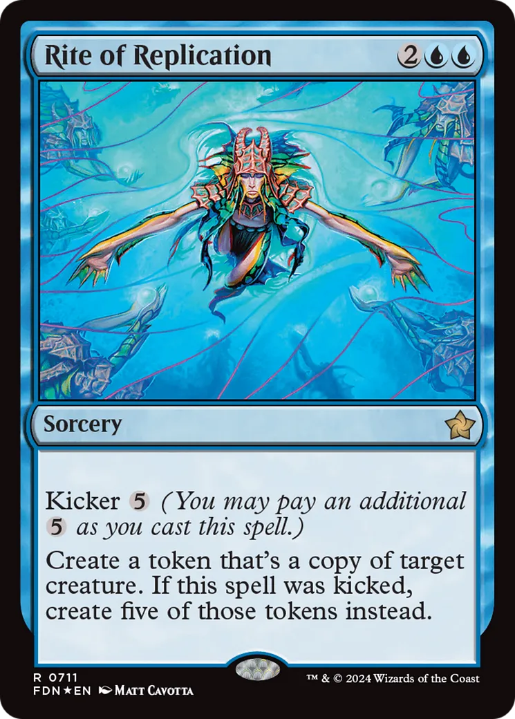 Rite de duplication — Foundations — Magic: The Gathering