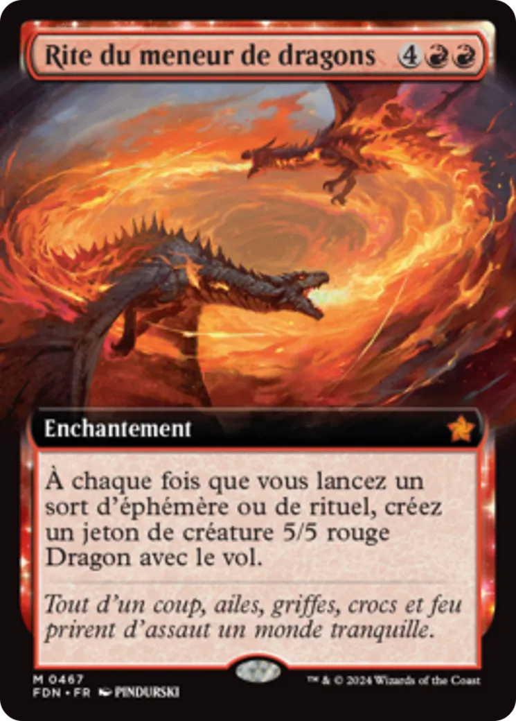 Rite du meneur de dragons — Foundations — Magic: The Gathering