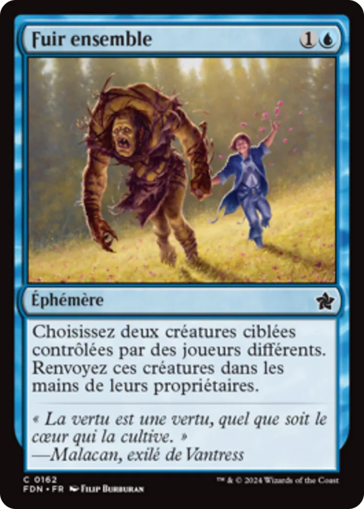 Fuir ensemble — Foundations — Magic: The Gathering