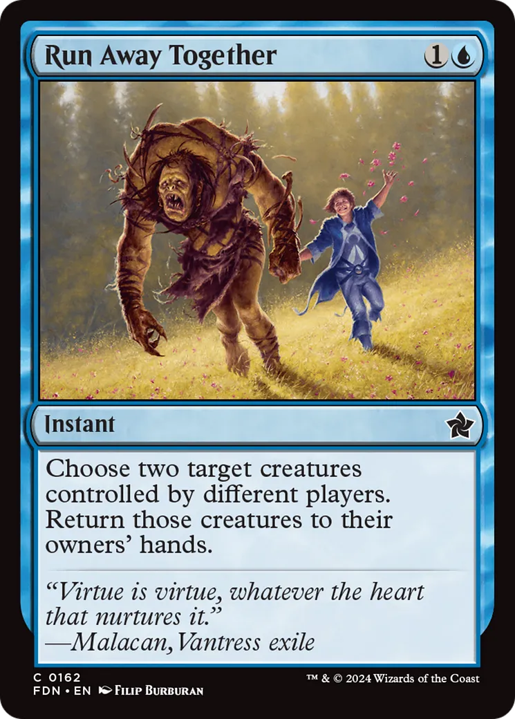 Fuir ensemble — Foundations — Magic: The Gathering