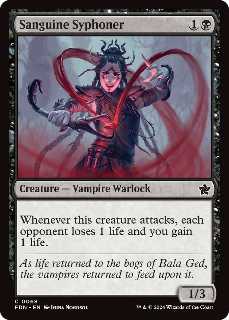 Siphonneuse sanguine — Foundations — Magic: The Gathering