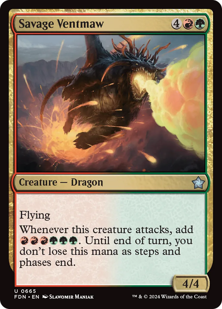 Ventegueule sauvage — Foundations — Magic: The Gathering