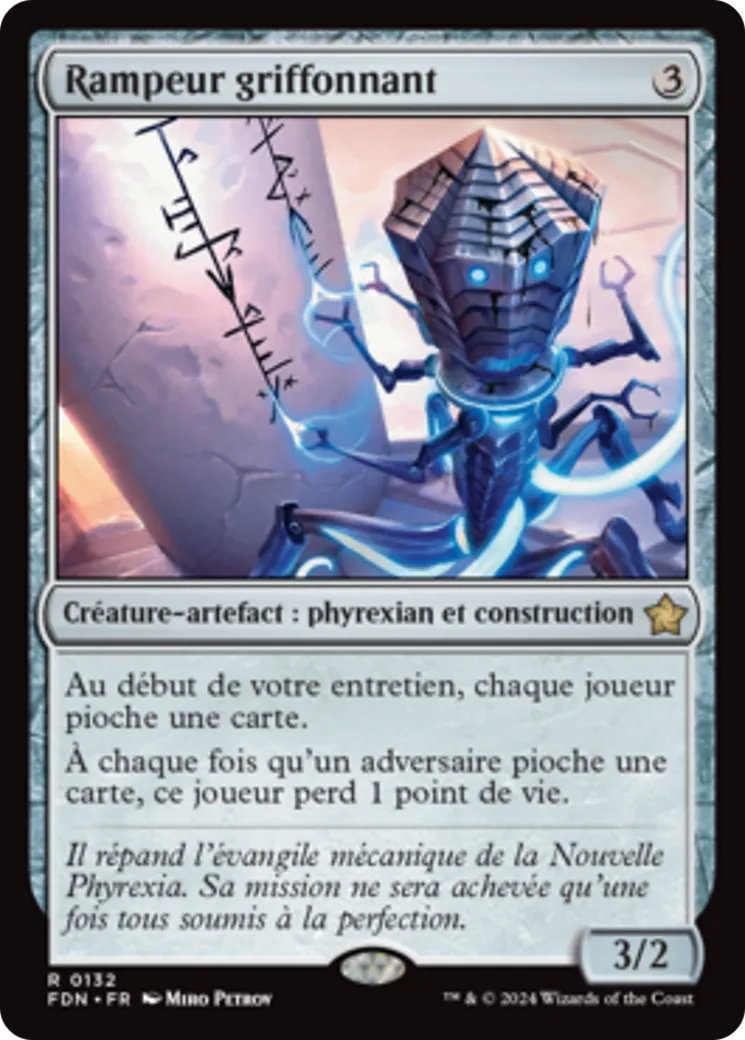 Rampeur griffonnant — Foundations — Magic: The Gathering