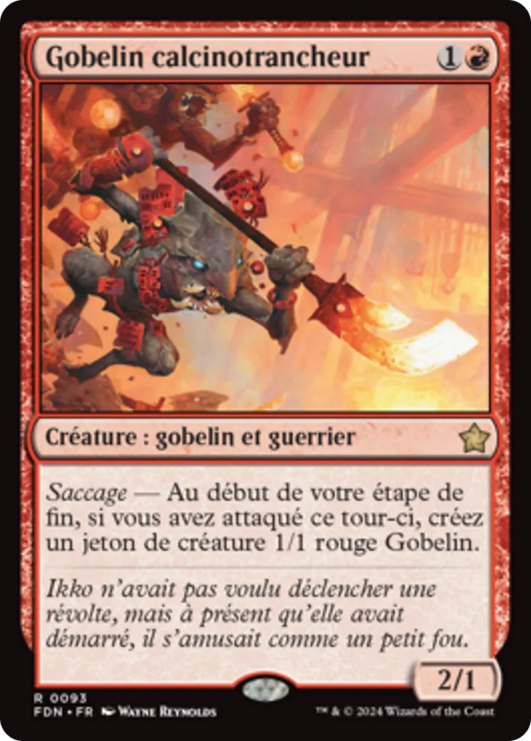 Gobelin calcinotrancheur — Foundations — Magic: The Gathering