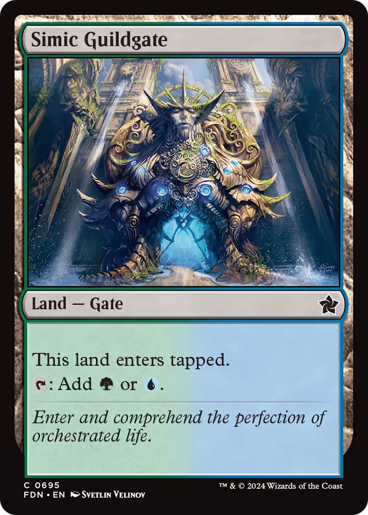 Porte de la guilde de Simic — Foundations — Magic: The Gathering