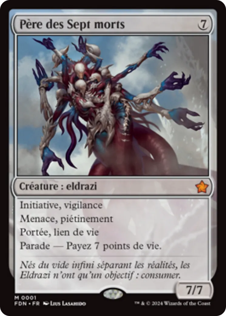 Père des Sept morts — Foundations — Magic: The Gathering