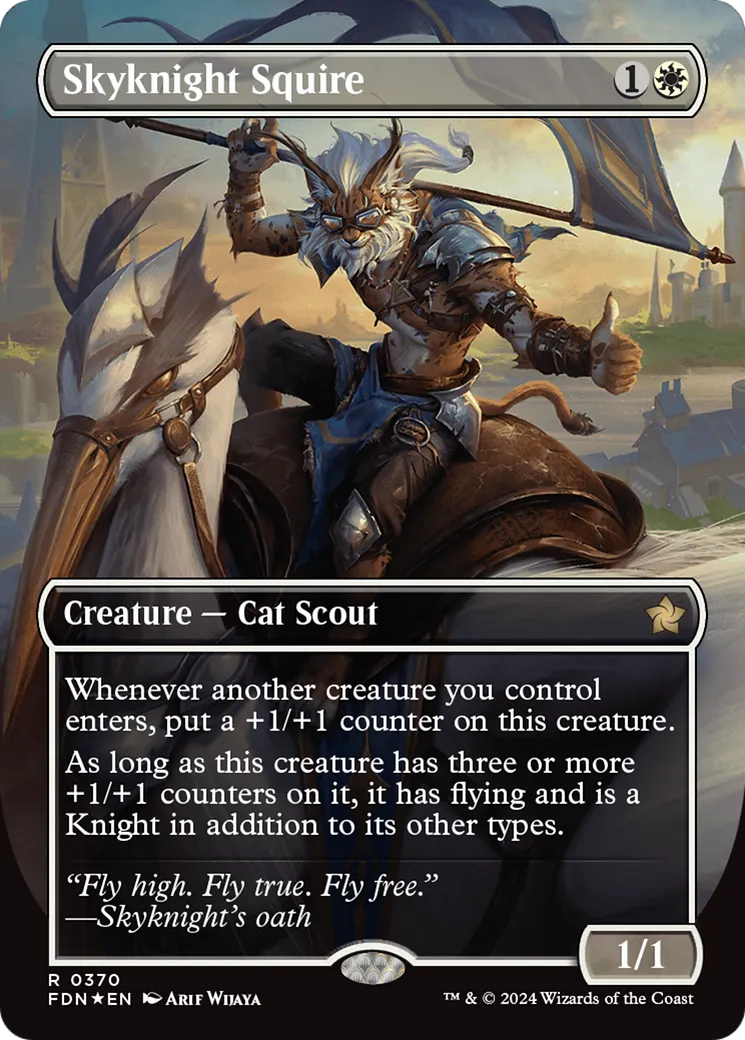 Skyknight Squire — Foundations — Magic: The Gathering