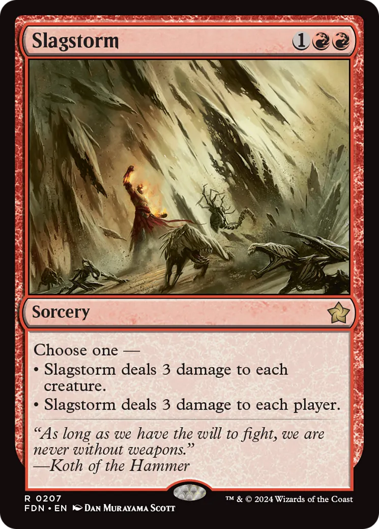 Slagstorm — Foundations — Magic: The Gathering