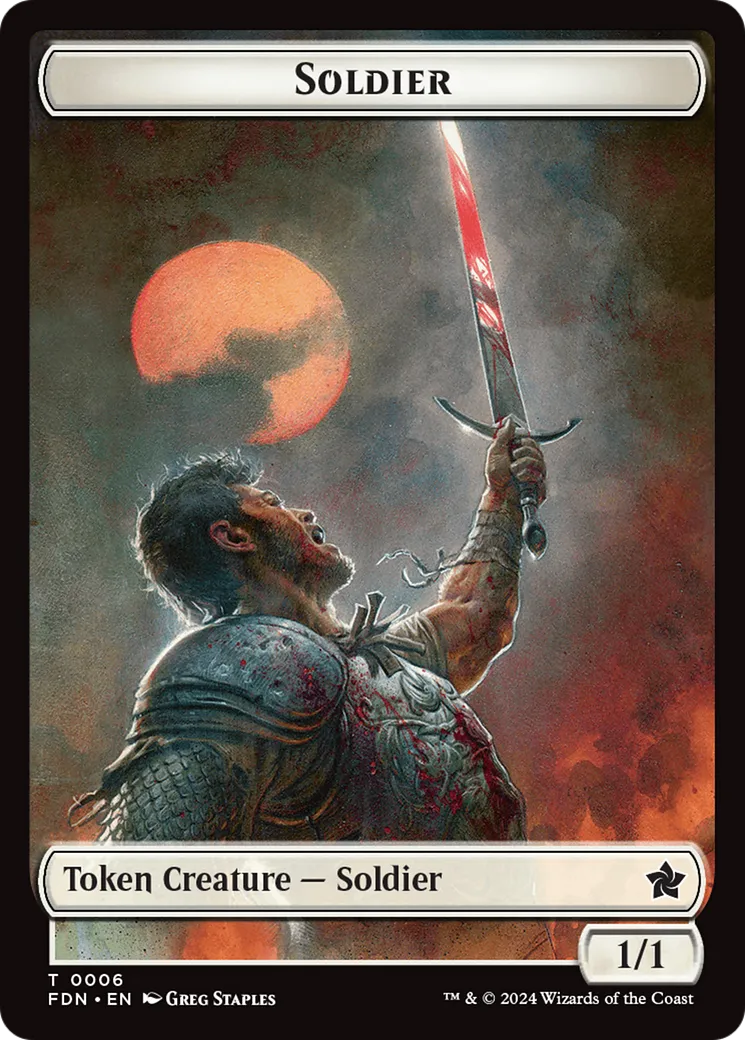 Soldier — Foundations — Magic: The Gathering