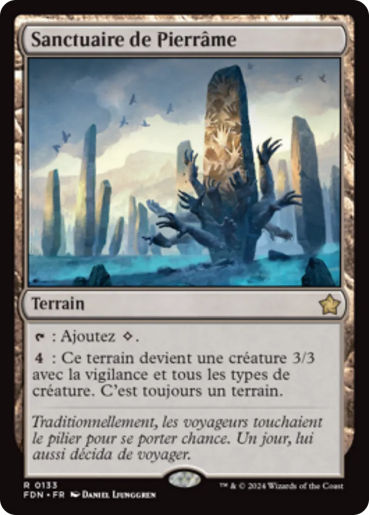 Sanctuaire de Pierrâme — Foundations — Magic: The Gathering