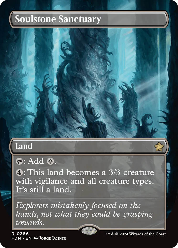 Soulstone Sanctuary from Foundations - Magic: The Gathering