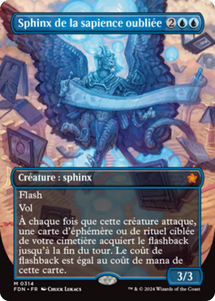 Sphinx de la sapience oubliée — Foundations — Magic: The Gathering