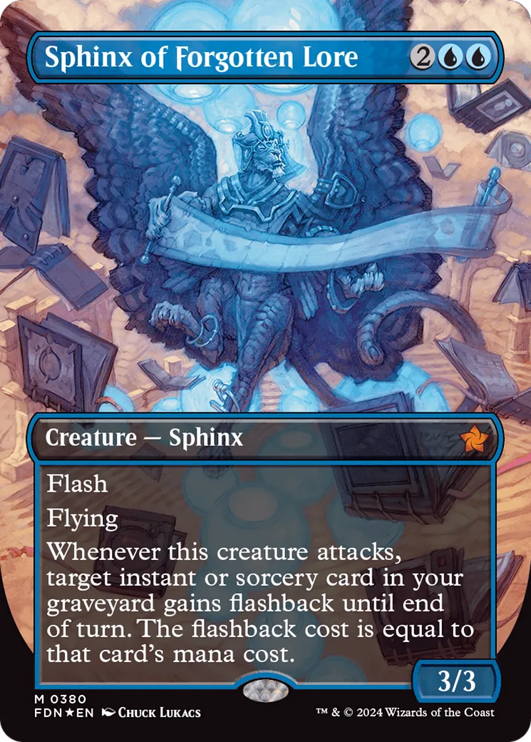 Sphinx of Forgotten Lore — Foundations — Magic: The Gathering