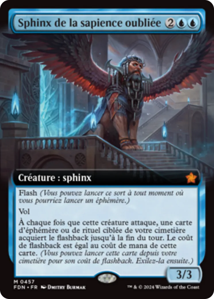 Sphinx de la sapience oubliée — Foundations — Magic: The Gathering