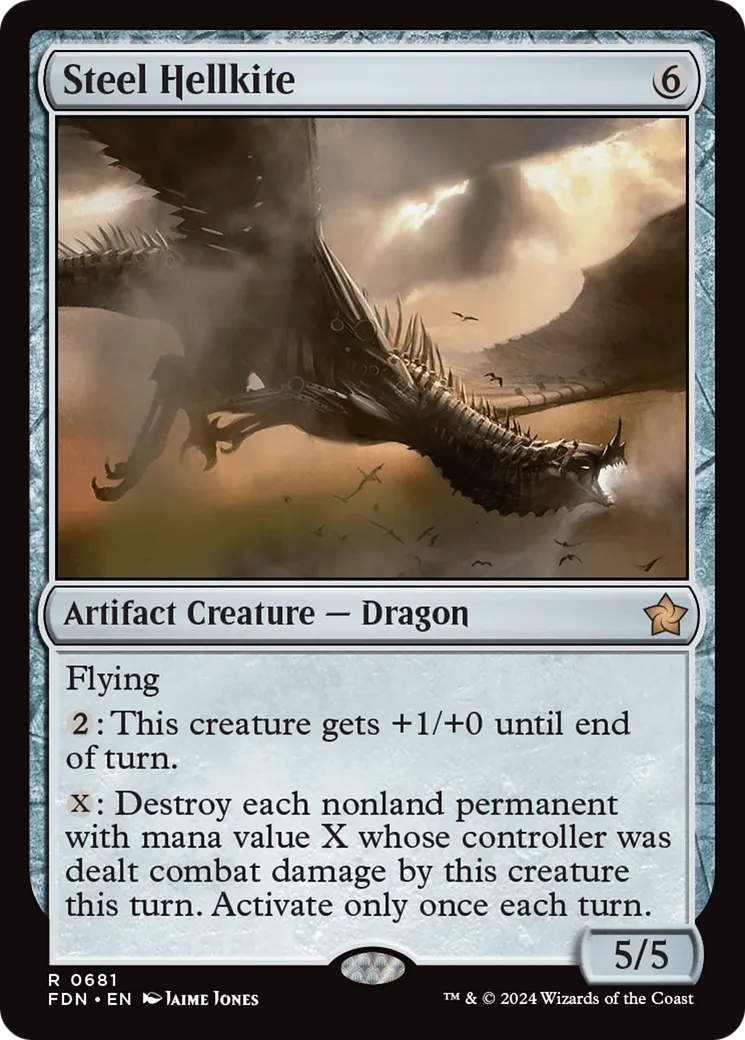 Escouflenfer d'acier — Foundations — Magic: The Gathering