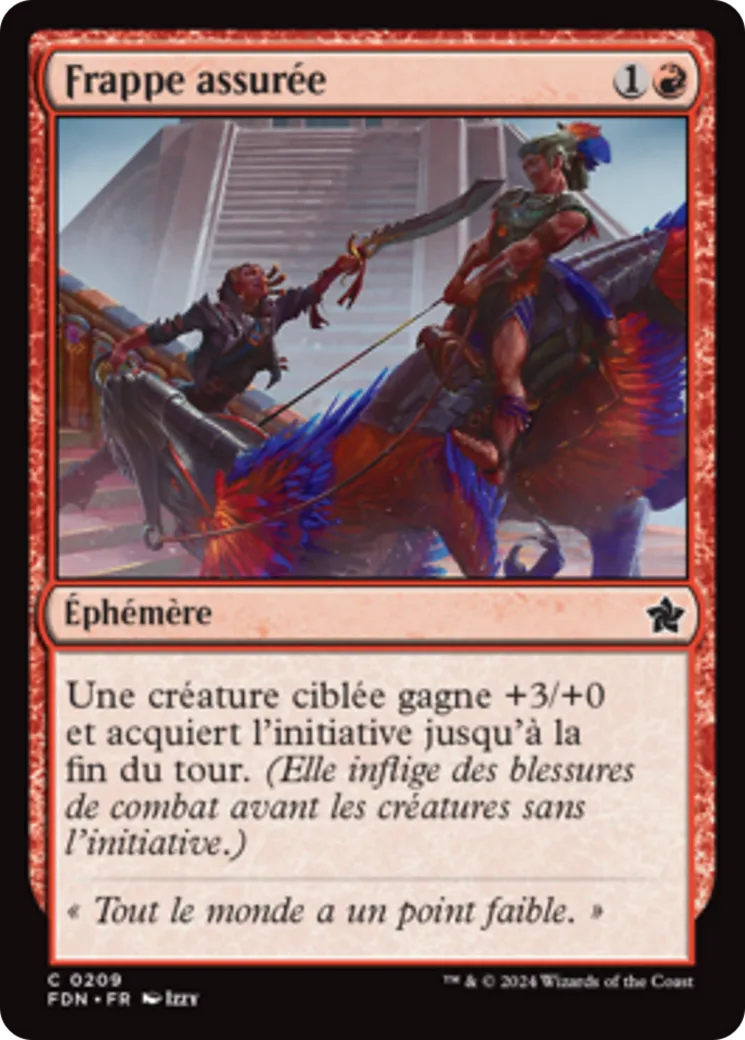 Frappe assurée — Foundations — Magic: The Gathering