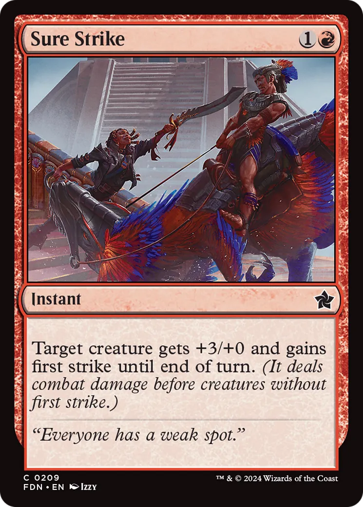 Frappe assurée — Foundations — Magic: The Gathering