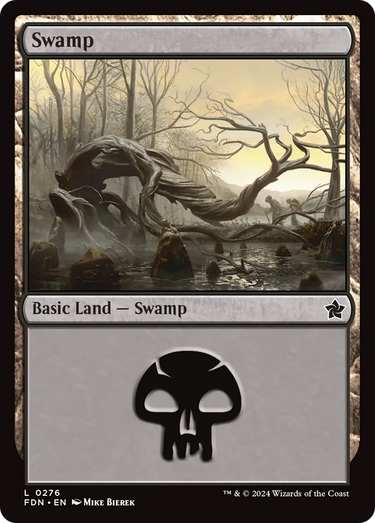 Swamp — Foundations — Magic: The Gathering
