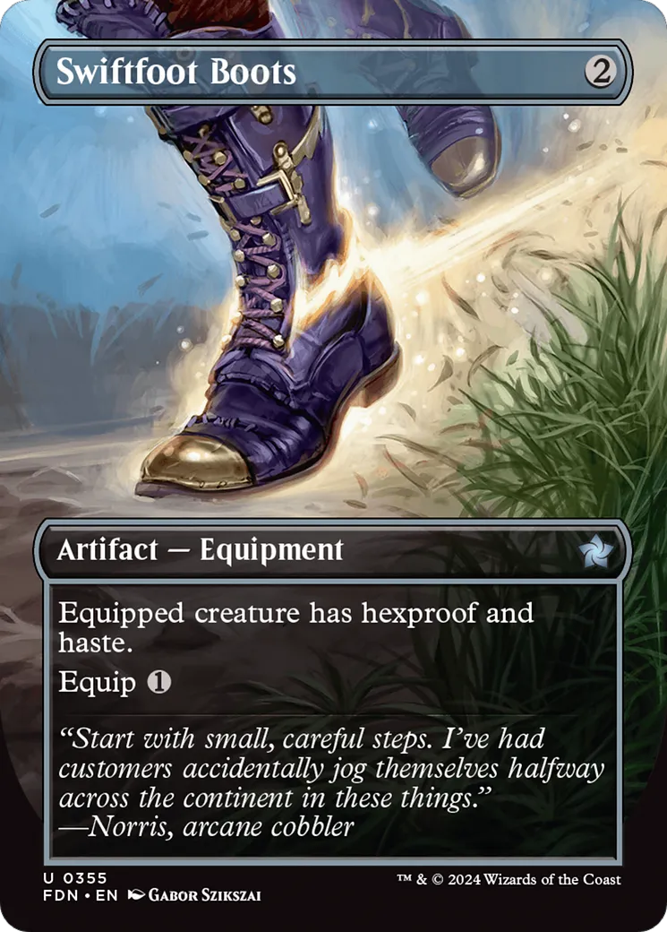 Swiftfoot Boots — Foundations — Magic: The Gathering