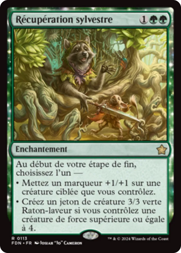 Récupération sylvestre — Foundations — Magic: The Gathering