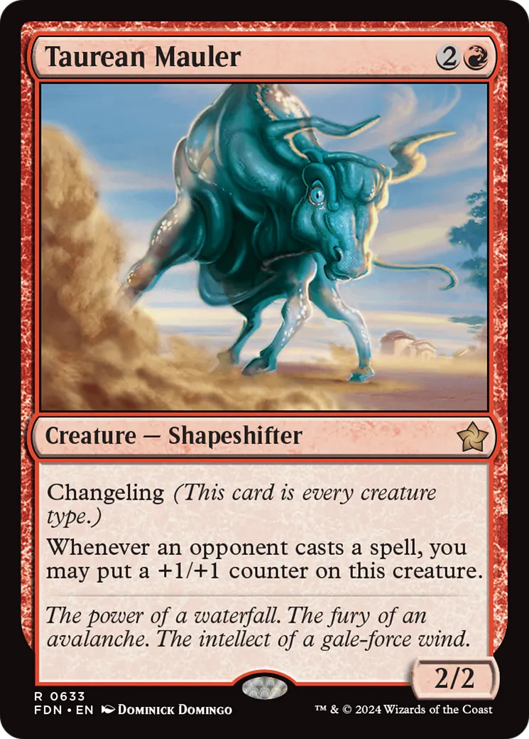 Meurtrisseur du taureau — Foundations — Magic: The Gathering