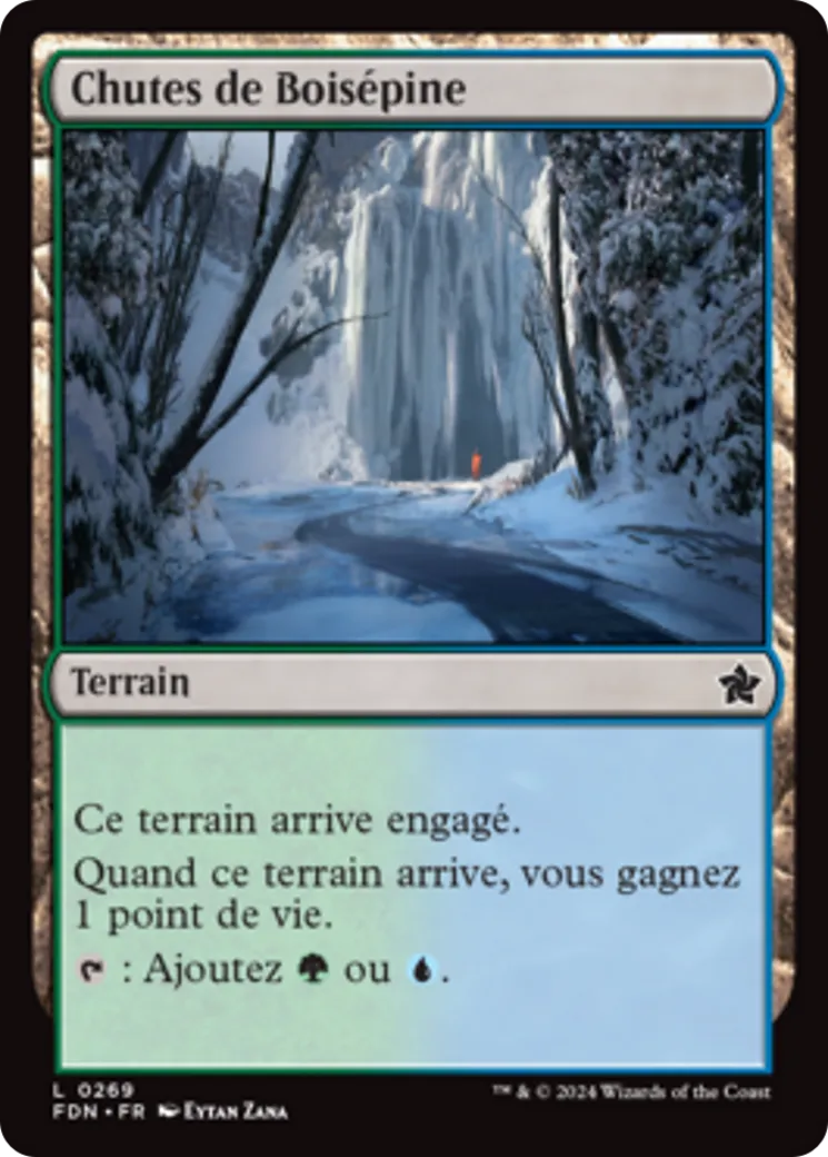 Chutes de Boisépine — Foundations — Magic: The Gathering